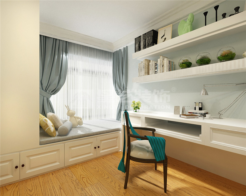 榮和千千樹113平書房裝修效果圖