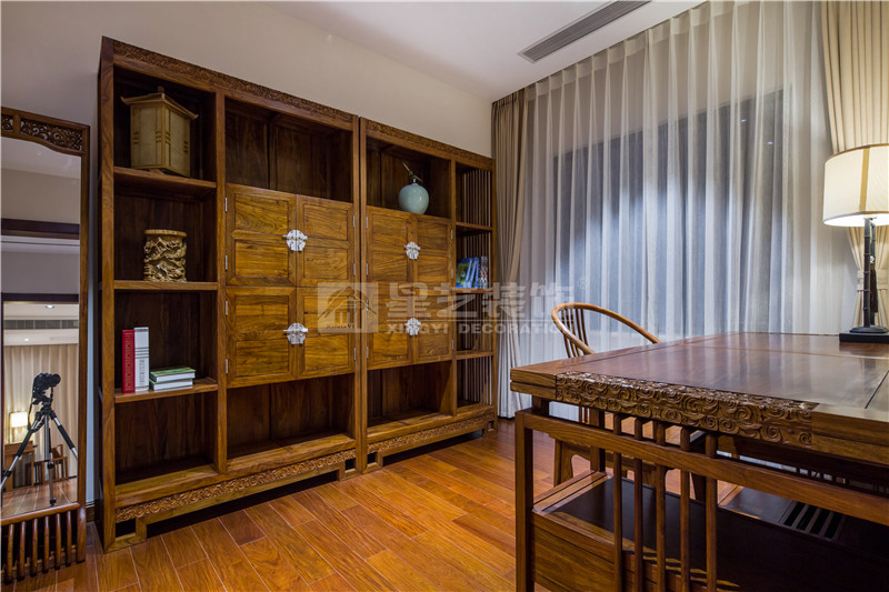 南湖名都廣場(chǎng)280平書房實(shí)景圖