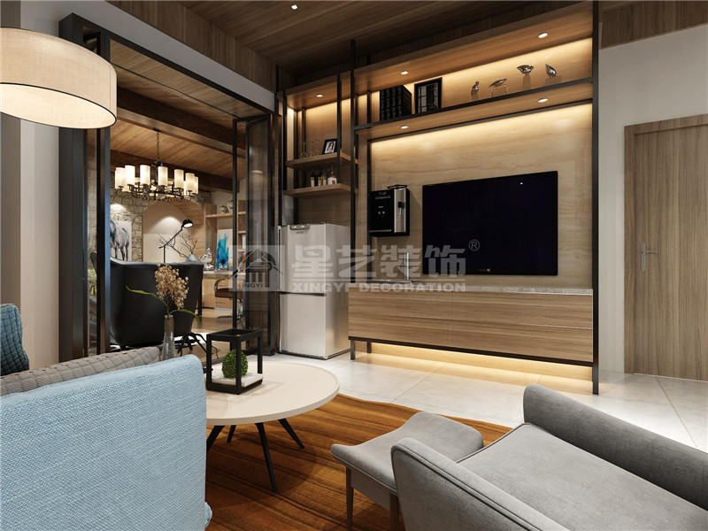 榮和大地600平現(xiàn)代風(fēng)格客廳裝修效果圖