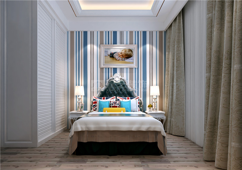 萬達茂149平兒童房裝修效果圖