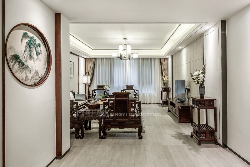 南寧星藝裝飾新中式設(shè)計案例 南寧星藝裝飾新中式設(shè)計案例