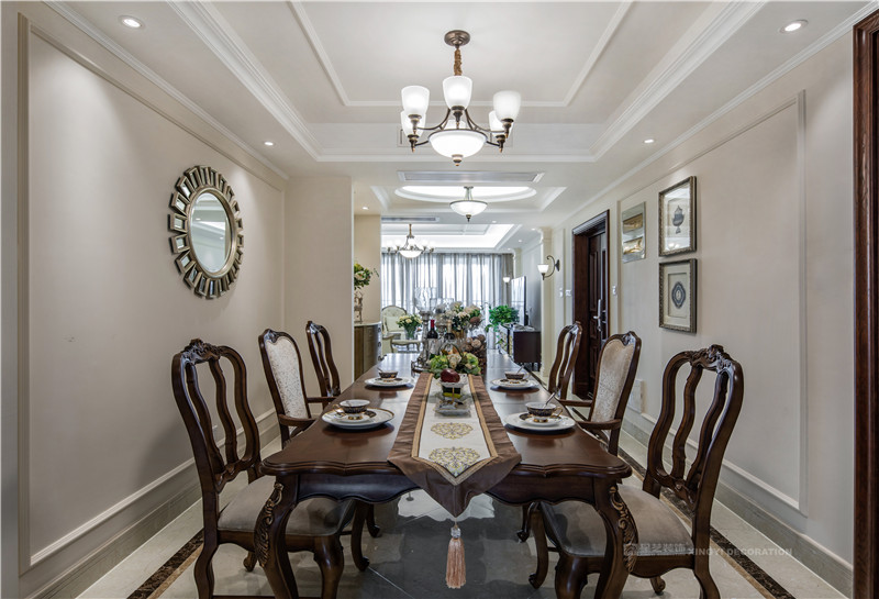 金源一品210平餐廳裝修實景圖