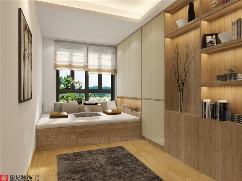 天譽(yù)花園152平多功能房裝修效果圖