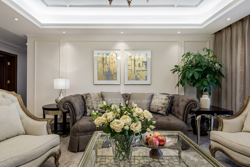 三房兩廳客廳裝修實(shí)景圖