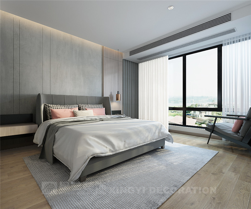 華發(fā)國賓壹號120平臥室裝修效果圖