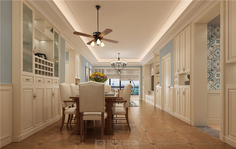 萬達茂120平餐廳裝修效果圖