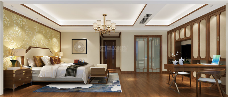 金源一品206平臥室裝修效果圖