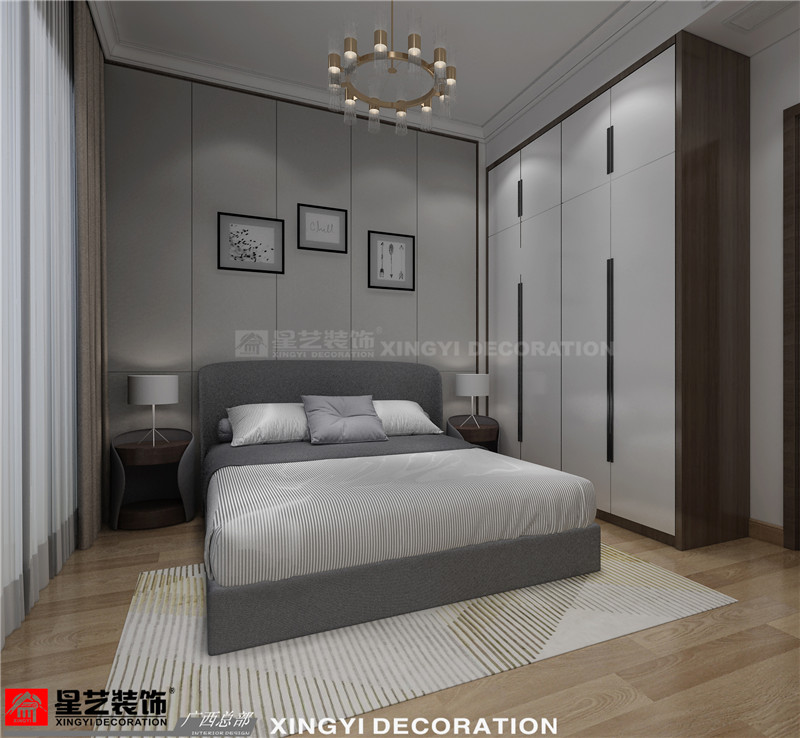 萬達(dá)茂130平臥室裝修效果圖