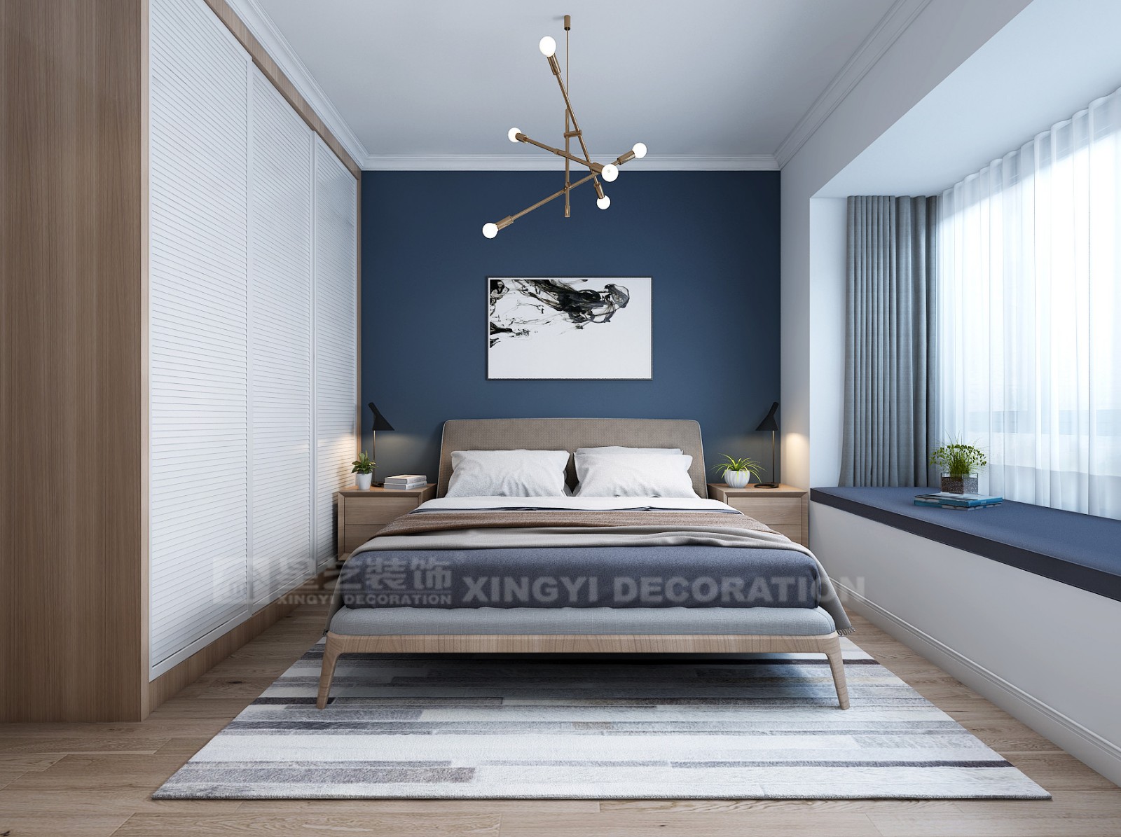 農科院120平臥室裝修效果圖