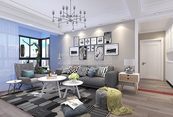 天健世紀花園    130平