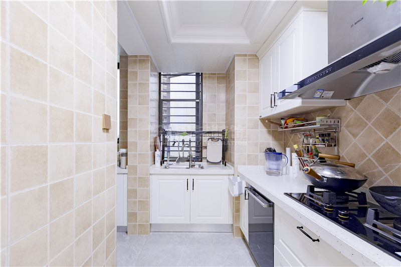 美泉1612 140平廚房裝修效果圖