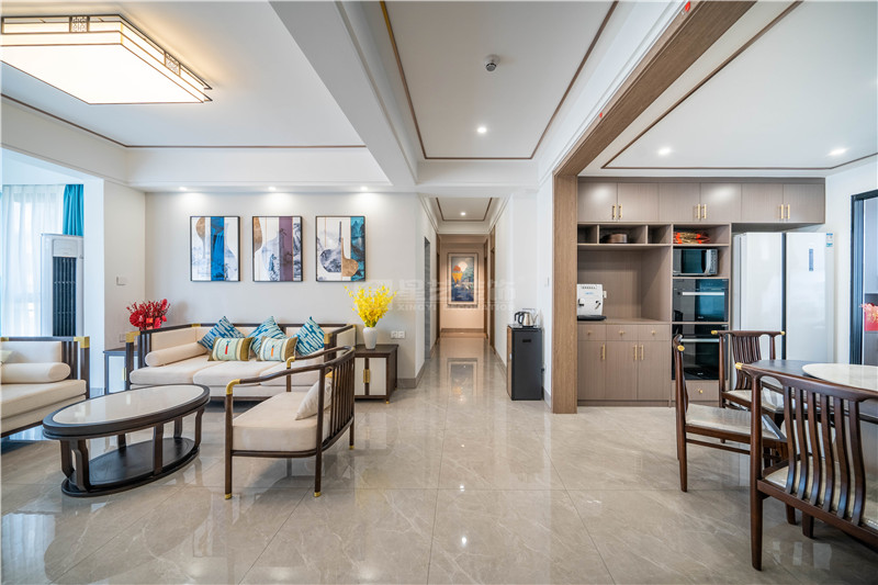 紫蘭公館120平過(guò)道裝修實(shí)景圖