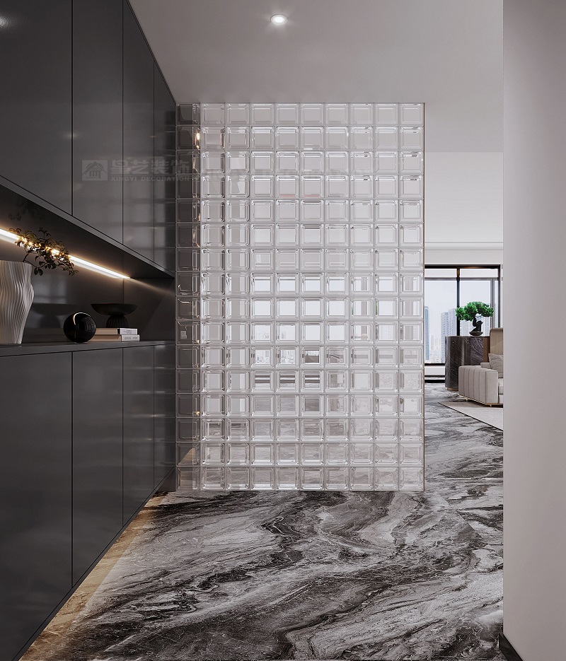 西派御江175平入戶玄關裝修效果圖