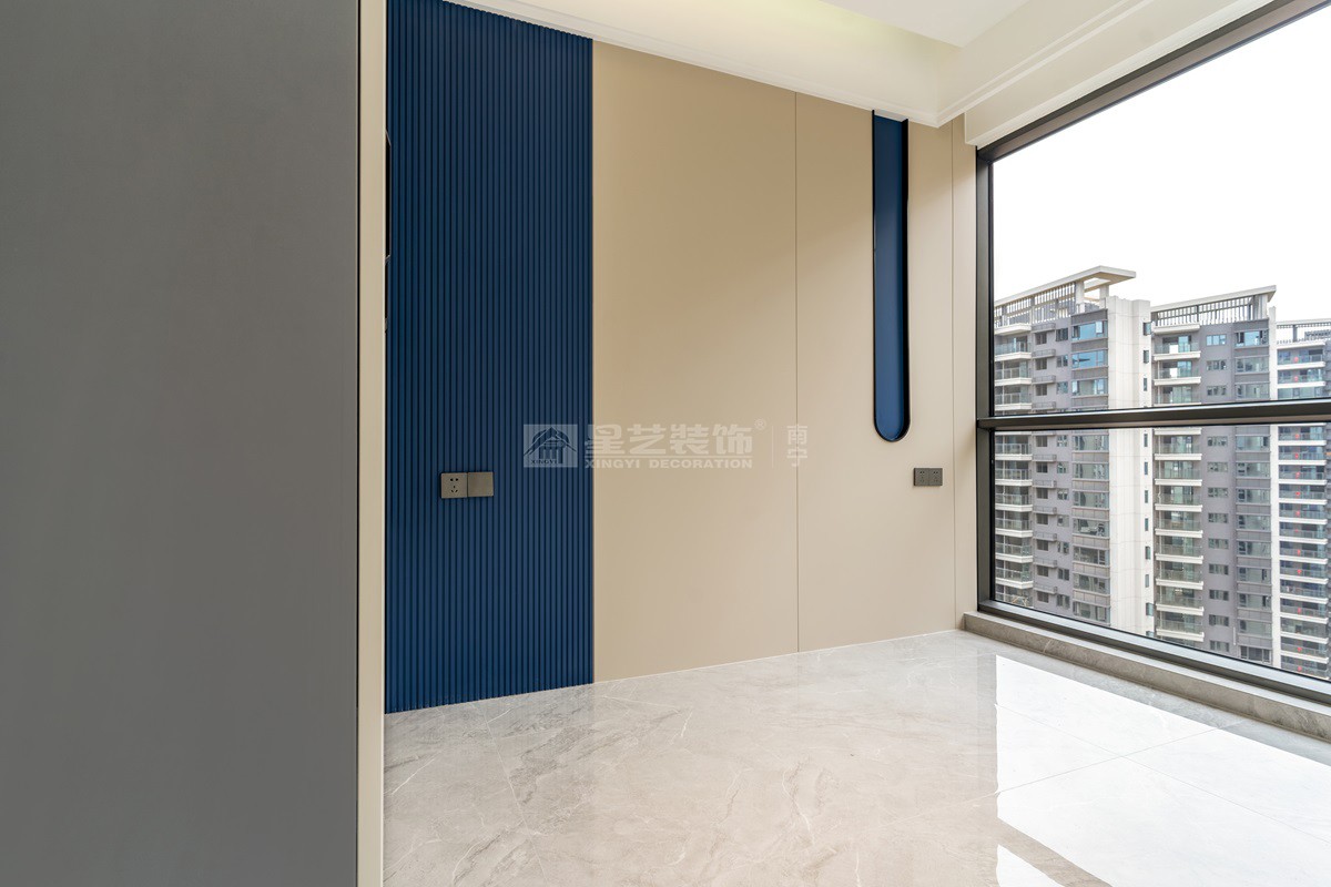 建發(fā)央璽129平現(xiàn)代奶油風(fēng)兒童房裝修實景