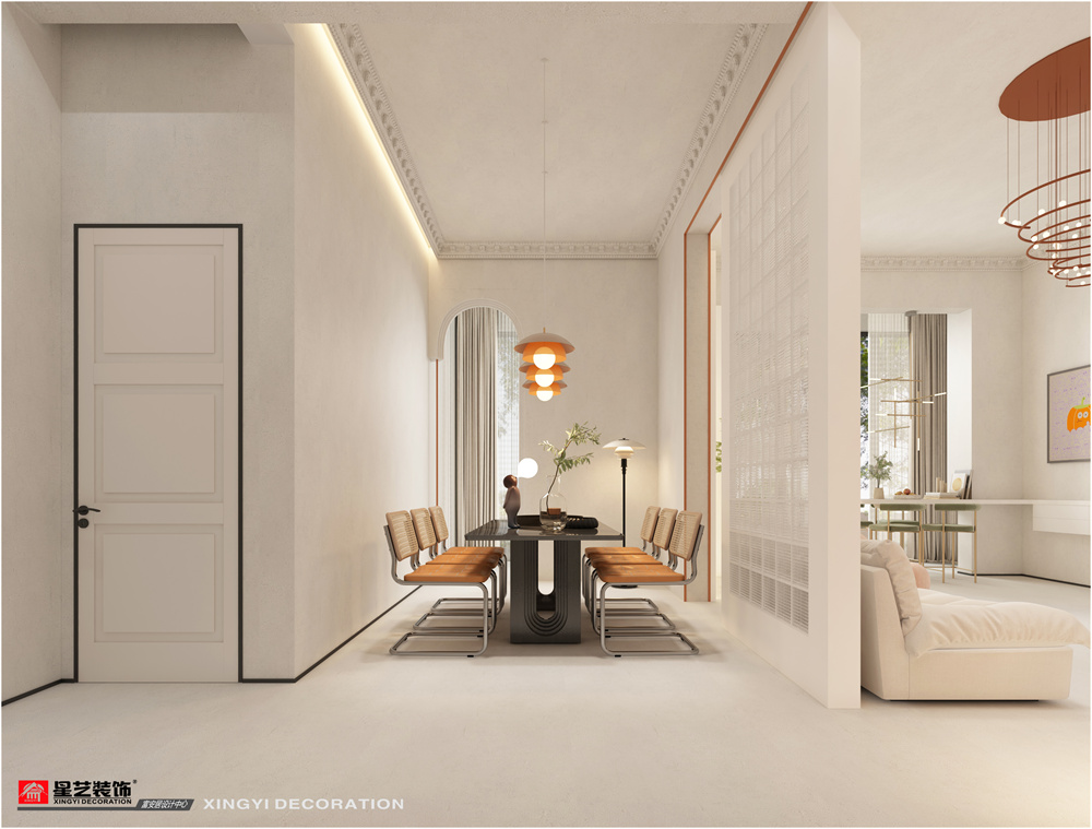 和順園139平現(xiàn)代簡約餐廳裝修效果