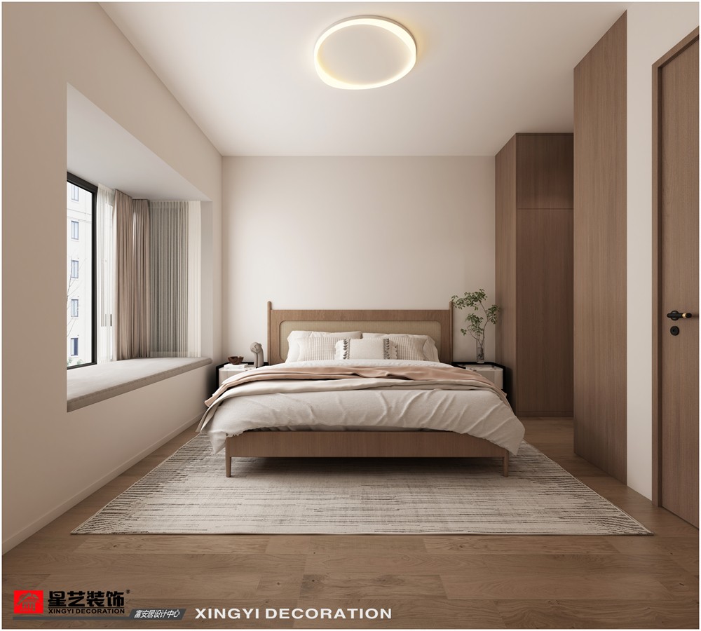 萬(wàn)象城117平臥室裝修效果