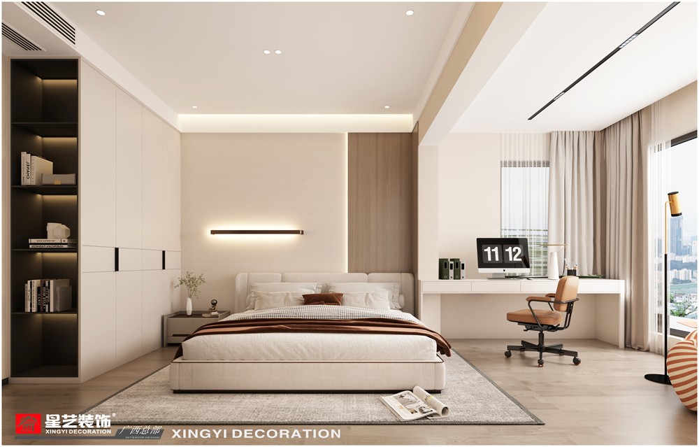 青山府210平現(xiàn)代簡(jiǎn)約男孩房裝修效果