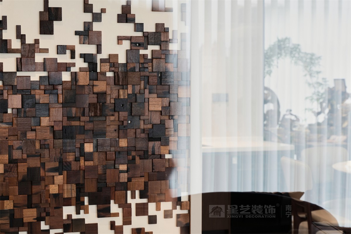 華潤西園潤府143平意式輕奢入戶裝修完工實(shí)景圖