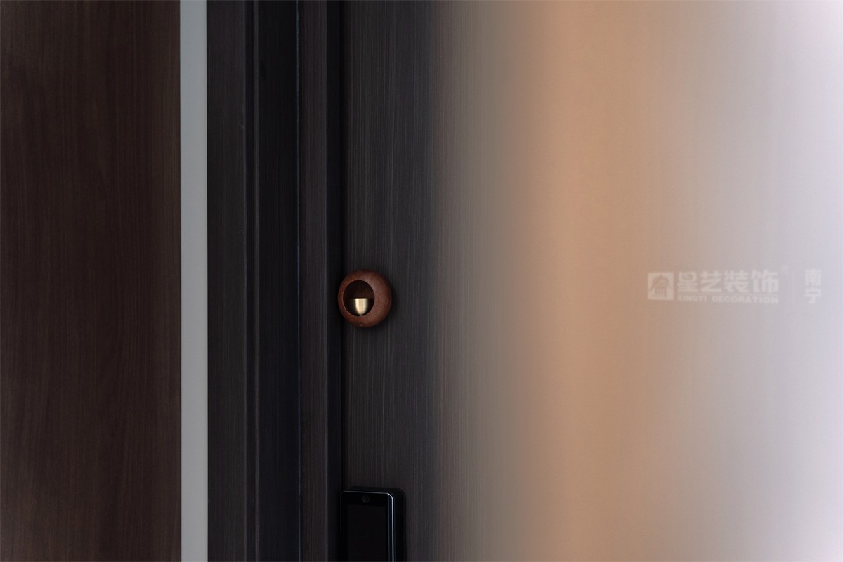 華潤西園潤府143平意式輕奢入戶裝修完工實(shí)景圖